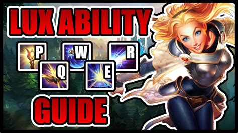Lux Abilities In Under 4 Minutes League Of Legends Youtube