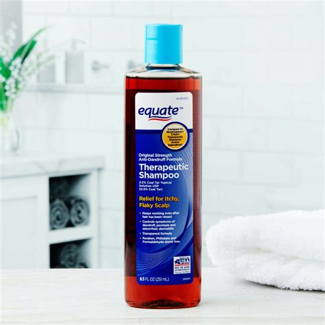 Equate Therapeutic Shampoo Anti Dandruff Psoriasis Dermatitis 25 Coal Tar