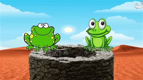 154 The Two Frogs And The Well Two Frogs Story Frogs Storie