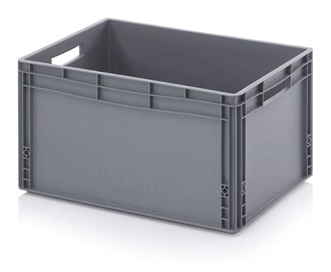 66 Litre 60 X 40 X 32cm Euro Stacking Heavy Duty Plastic Storage