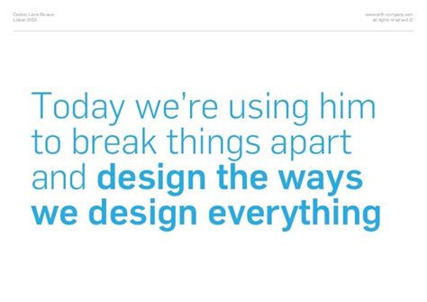 Designing The Ways We Design Everything