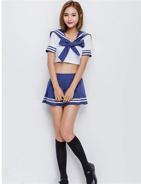 2019 Sexy Adult Women Halloween Japanese School Girls