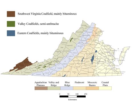 Virginia Energy Geology And Mineral Resources Coal