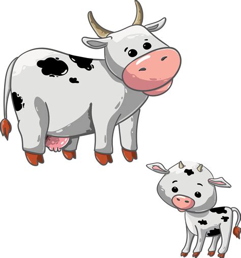 Vache Cute Baby Cow Clipart Png Download Full Size Clipart Images And