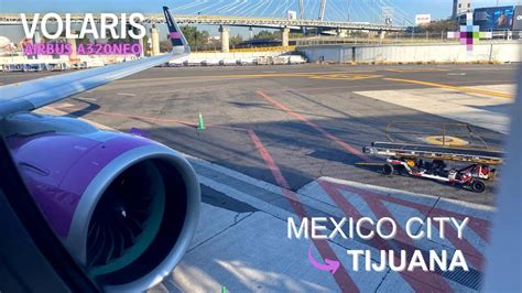 TRIP REPORT Volaris A320 NEO Ciudad de México Tijuana PREMIUM Frenado inesperado en