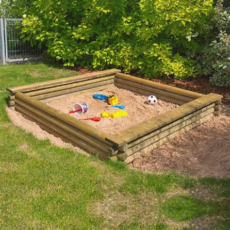 4.4 stars, based on 2985 reviews. Sandkasten 180x180 cm aus Rundholz Ø 7 cm | Spielturm aus ...