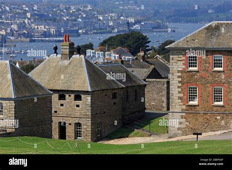 Pendennis Castle Cornwall Historic Hi Res Stock Photography And Images
