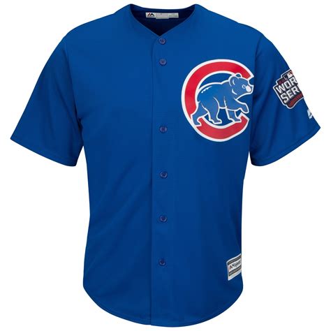 Mens Chicago Cubs Majestic Royal 2016 World Series Bound Alternate