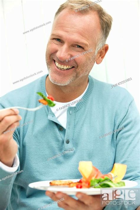Man Having Breakfast Stock Photo Picture And Royalty Free Image Pic