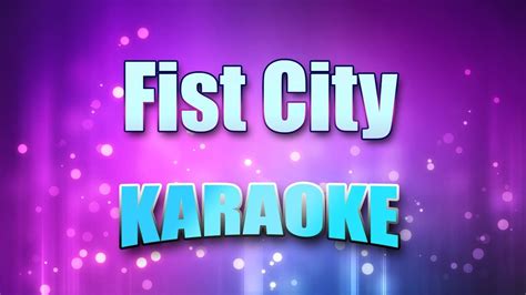 Lynn Loretta Fist City Karaoke And Lyrics Youtube