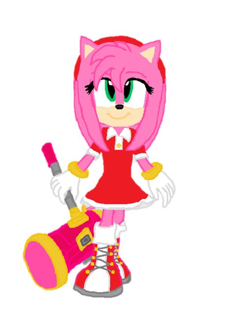 Amy Rose Sonicmovie Sonic The Hedgehog Fan Art 44996540 Fanpop