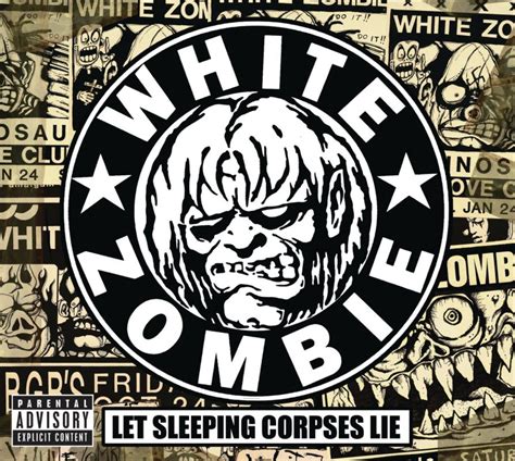 Let Sleeping Corpses Lie White Zombie Poster Canvas Wall Art