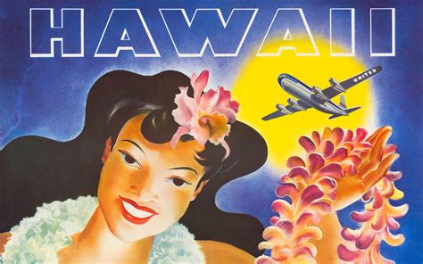 hawaii turns 55 12 dazzling vintage hawaiian travel posters parade