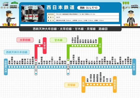 西日本鉄道 | 全国鉄道路線図.com