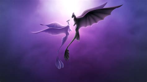 3840x2160 Toothless And Light Fury Romantic Love 4k Hd 4k Wallpapers