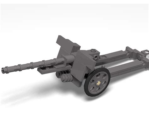 Lego Moc 76mm Divisional Gun M1942 Zis 3 By Gunsofbrickston