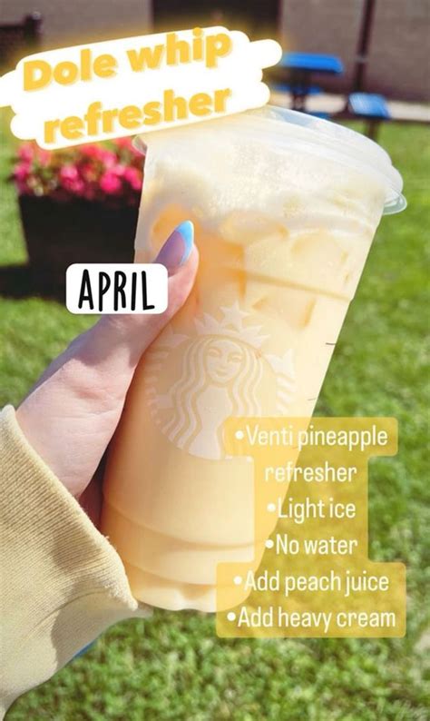 These Starbucks Drinks Look So Yummy April Drink I Take You Wedding