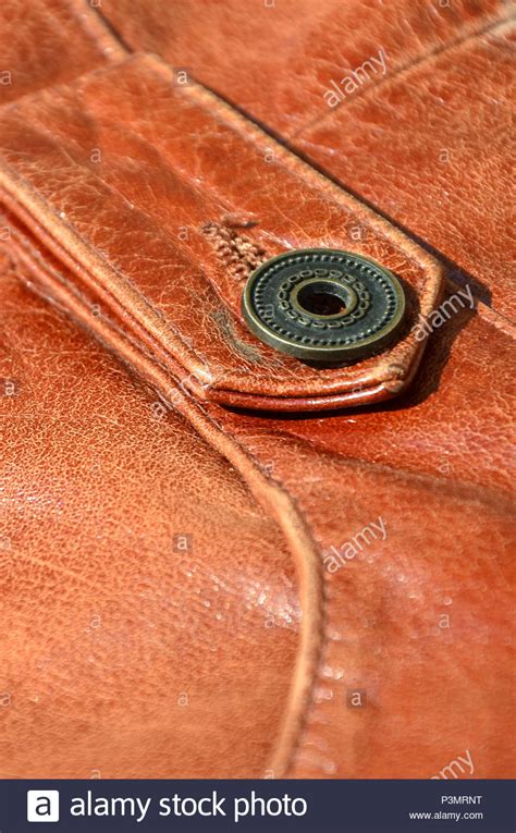 Brown Leather Texture Useful As Background For Any Design Work Macro