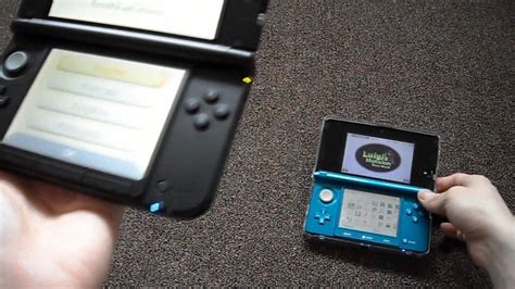 Comparison Nintendo 3ds Xl Ll Vs Original 3ds System Console Portable