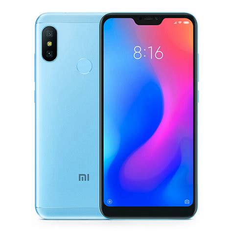 Xiaomi / redmi note 9 pro 15421 wallpapers fitting your device, 1080x2340 or larger. Xiaomi Redmi 6 Pro 5.84 Inch 3GB 32GB Smartphone Blue
