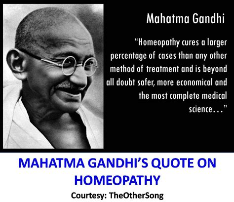 Mahatma Gandhi Quote On Homeopathy Gandhi Quotes Mahatma Gandhi