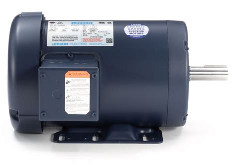 Leeson 50 Hz Motor 2 Hp 3 Phase Nameplate Rpm 1440 Voltage 220380