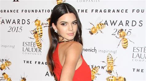 Kendall Jenner Shows Off Some Serious Leg At The Fragrance Foundation
