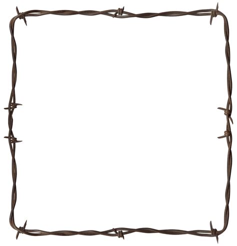 Barbed Wire Frames Vector Cut Files Svg File Download Free Font The