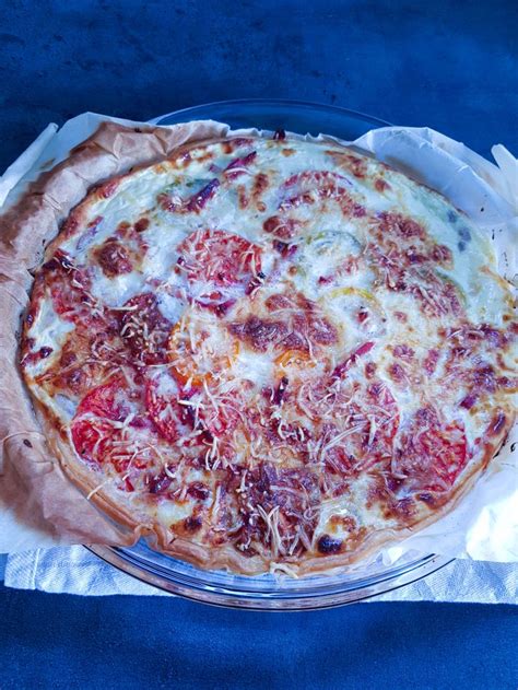 Quiche Tomates Mozzarella