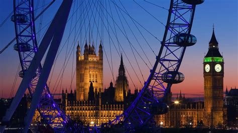 London Eye Big Ben And Palace Of Westminster London © Flickr