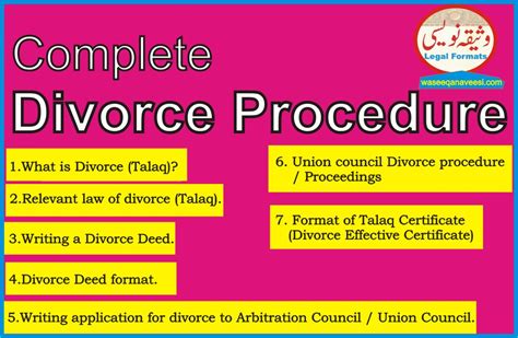 Complete Detailed Procedure Of Divorce In Pakistan 2021