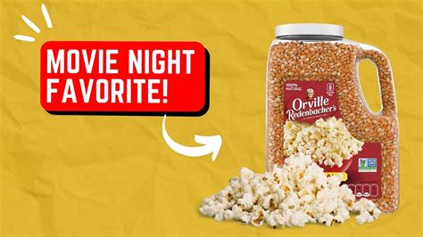 Orville Redenbachers Gourmet Popcorn Kernels Perfect For Movie Night