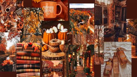 Autumn Aesthetic Laptop Wallpapers Wallpaper Cave