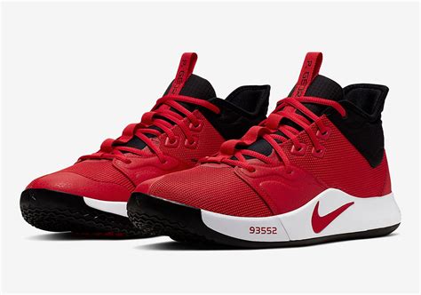 Nike Pg 3 University Red Ao2607 600 Release Info