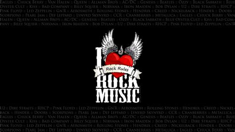 I Love Rock Music Wallpapers Hd Wallpapers Id 16536