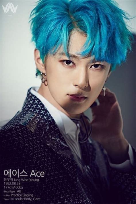 Pin By Marlene Ventress On Blue Hair Kpop Blue Hair Korean Idol Ace
