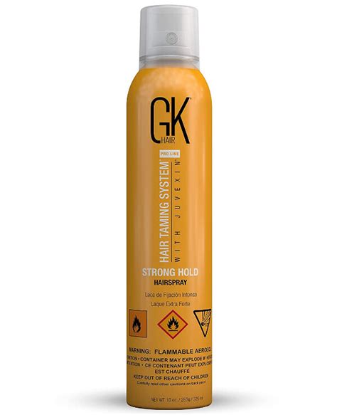 Gkhair Global Keratin Спрей для волос сильной фиксации Strong Hold