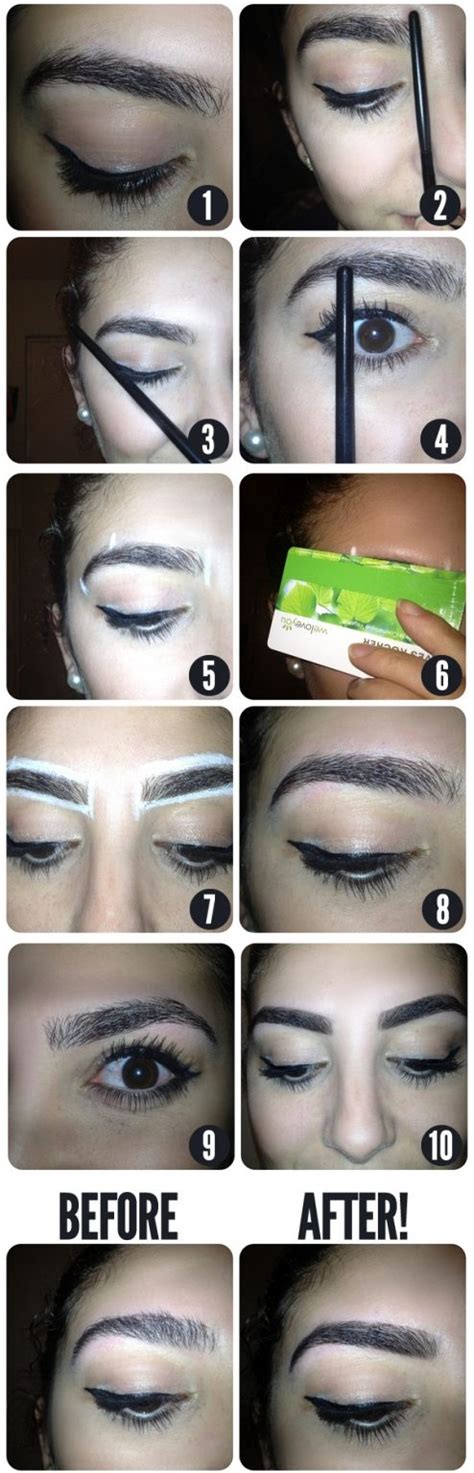 Trick For Perfect Looking Eyebrows Alldaychic