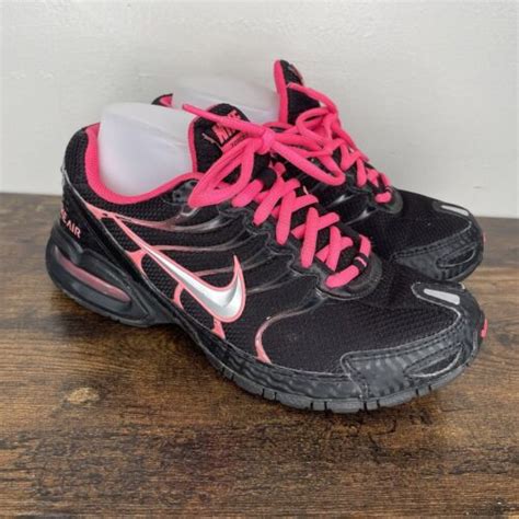 Nike Air Max Torch 4 Athletic Running Shoe Women Size 8 343851 006 Black Pink Ebay