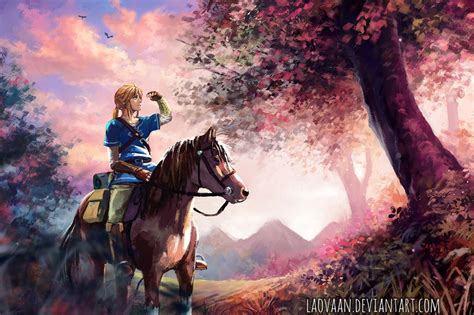 Link Breath Of The Wild By Laovaan On Deviantart