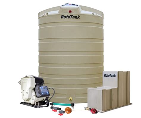 Combo Special Vertical 10000l Water Tank And 15 Vsp L Rototank™