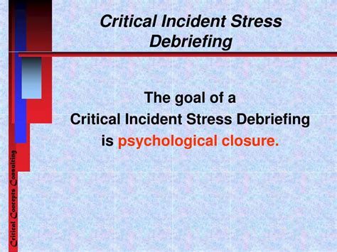 Ppt Basic Critical Incident Stress Management Powerpoint Presentation