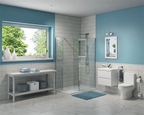 Esta Combinación De Colores Es Perfecta Para El Baño Color Para Baños