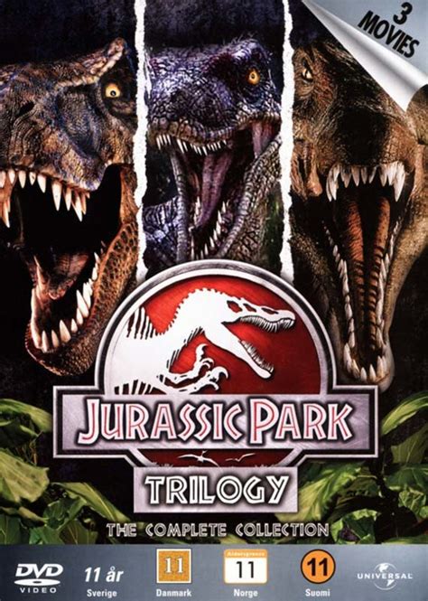 Jurassic Park 1 3 Collection Boks Dvd Film → Køb Billigt Her Guccadk