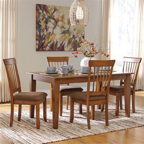 Ashley Furniture Berringer 5 Piece 36x60 Table And Chair Set Value City