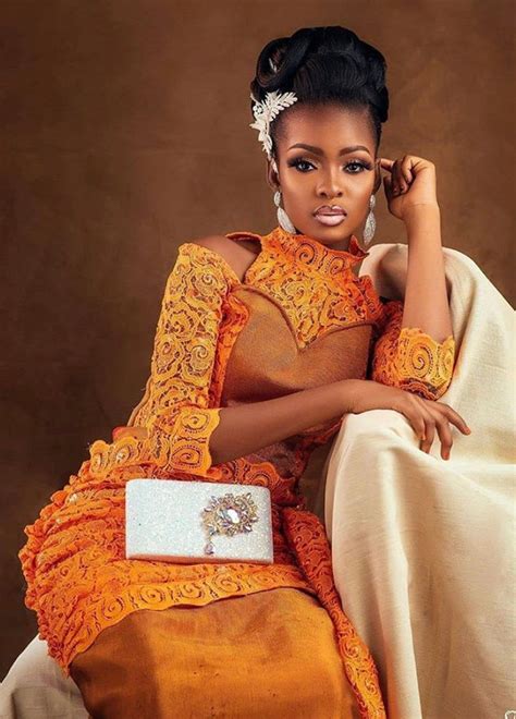 Latest Dimaz Design African Bridal Asooke And Lace Wedding Etsy African Fashion Dresses