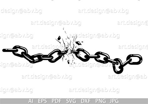 Vector Broken Chains Vectorency