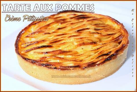 Tarte Aux Pommes Creme Patissiere Cardamome Recipe Food Desserts