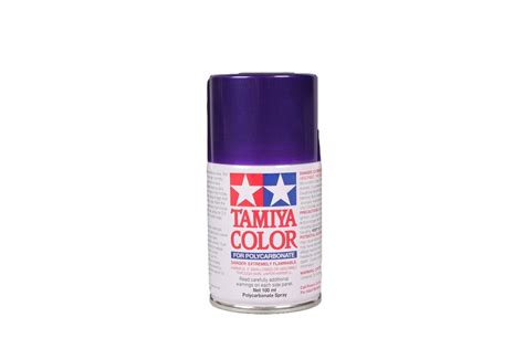 Tamiya Polycarbonate Lexan Paint Ps 18 Metallic Purple 100ml Can