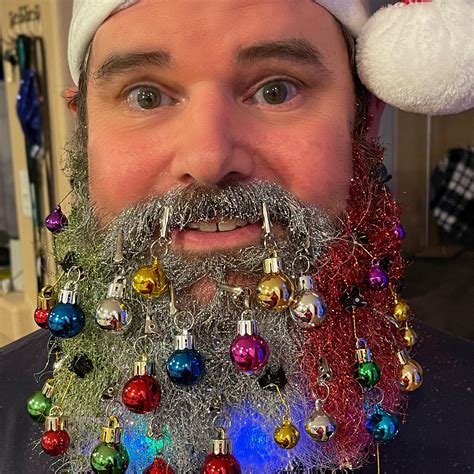 I See All Of Your Awesome Beards And Raise You A Christmas Glitter
